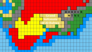 Federation gains are shown in yellow