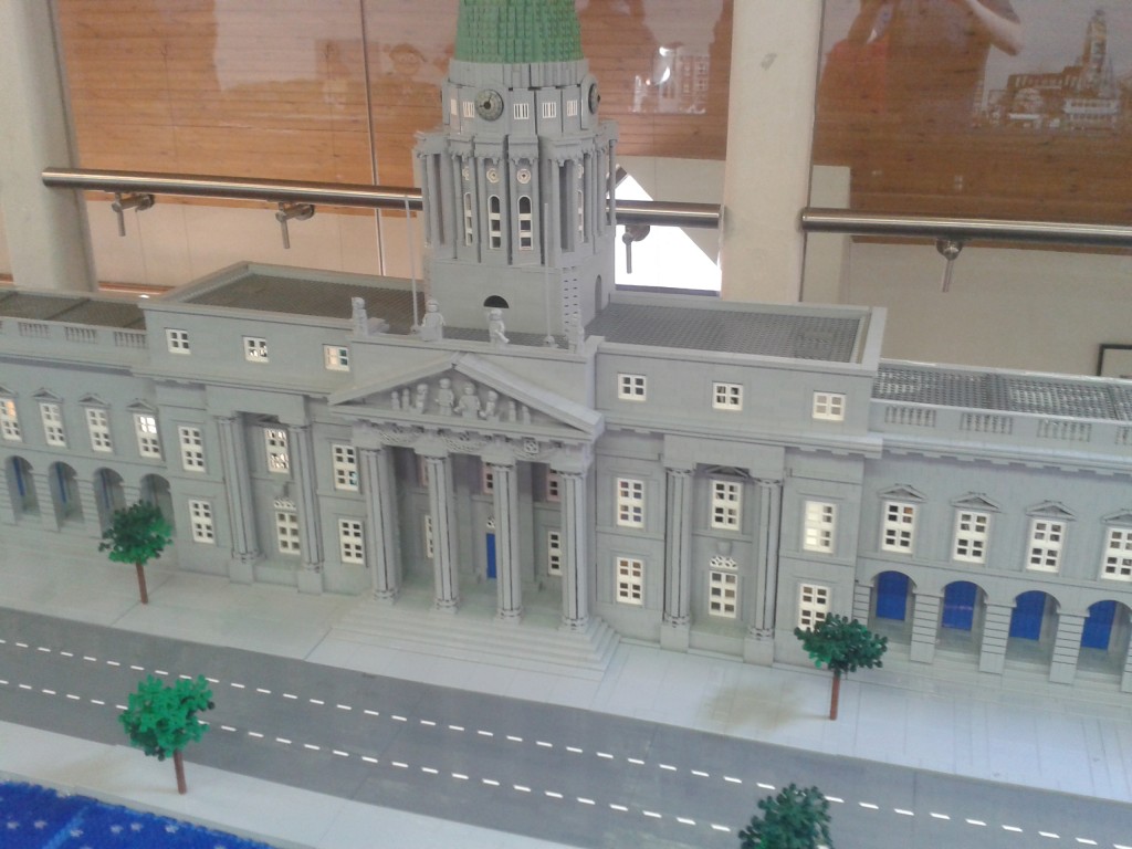 Dublin's Custom House in Lego
